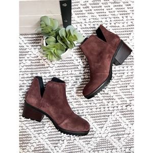 Sorel Suede Boot Cate Cut Out NWT